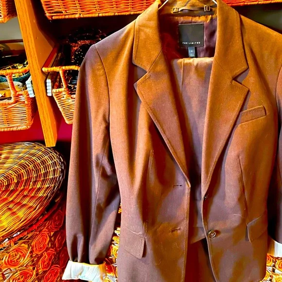 Chocolatey Goodness- pic. of sleeve buttons,reflects the color- dark chocolate. - Picture 1 of 5